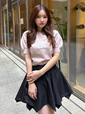 riendaofficialさん（レディース・153cm）の夏コーディネート