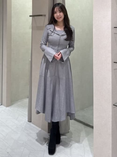 セール】セーラーディティールフレアワンピース 秋服 冬服（ワンピース