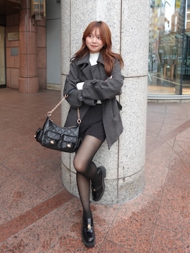 「rienda（リエンダ）のアイテム」を使った、riendaofficialさん（レディース・153cm）の秋コーディネート