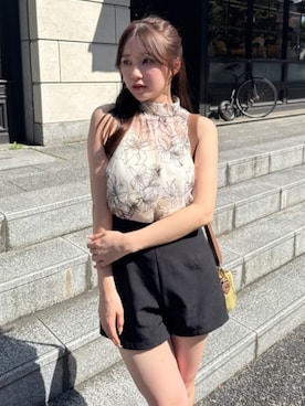 「きれいめスタイル」｜riendaofficialさん（レディース・153cm）の夏コーディネート