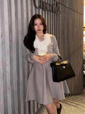 riendaofficialさん(レディース・153cm)の冬コーディネート