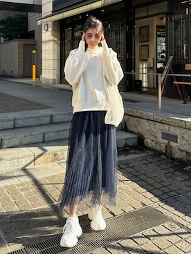 riendaofficialさん(レディース・169cm)の春コーディネート