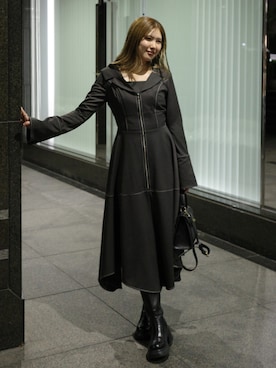 「高身長女子」｜riendaofficialさん（レディース・164cm）の秋コーディネート