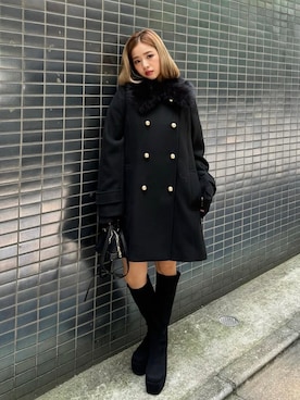 riendaofficialさん（レディース・154cm）の秋コーディネート