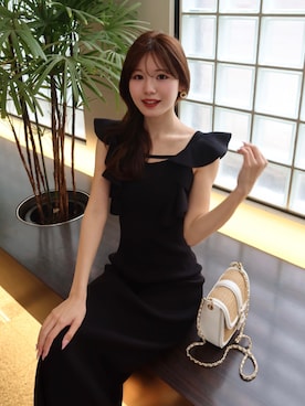 「rienda（リエンダ）のアイテム」を使った、riendaofficialさん（レディース・160cm）の春コーディネート