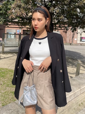 riendaofficialさん(レディース・167cm)の春コーディネート