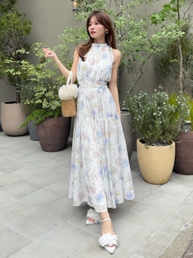 「rienda（リエンダ）のアイテム」を使った、riendaofficialさん（レディース・160cm）の春コーディネート