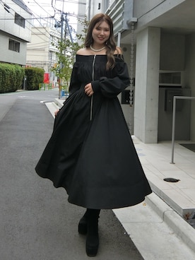 「rienda（リエンダ）のアイテム」を使った、riendaofficialさん（レディース・164cm）の秋コーディネート