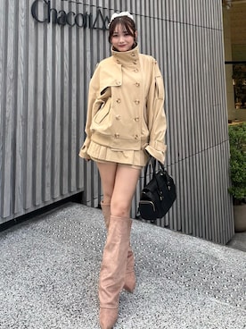 riendaofficialさん(レディース・158cm)の秋コーディネート