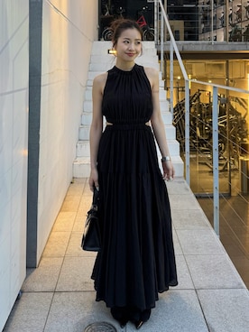 「rienda（リエンダ）のアイテム」を使った、riendaofficialさん（レディース・154cm）の春コーディネート