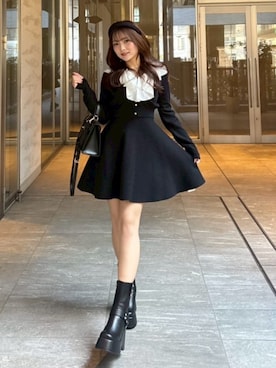 riendaofficialさん(レディース・158cm)の冬コーディネート