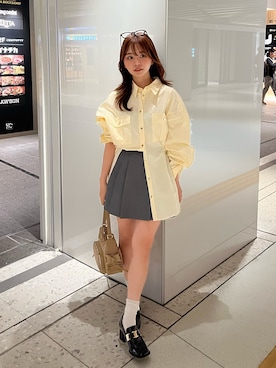 「rienda（リエンダ）のアイテム」を使った、riendaofficialさん（レディース・153cm）の春コーディネート