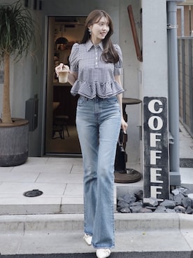 riendaofficialさん(レディース・168cm)の春コーディネート