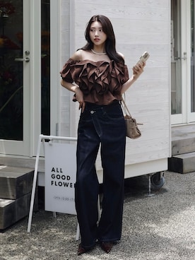 riendaofficialさん(レディース・168cm)の夏コーディネート