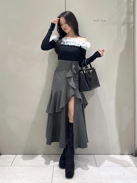 riendaofficialさん(レディース・159cm)の秋コーディネート