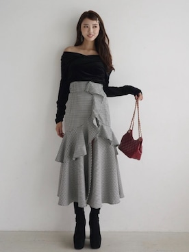 riendaofficialさん（レディース・168cm）の秋コーディネート