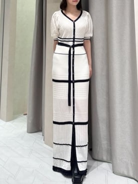 「ロング丈」｜riendaofficialさん（レディース・154cm）の夏コーディネート