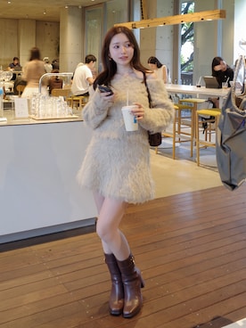 「rienda（リエンダ）のアイテム」を使った、riendaofficialさん（レディース・153cm）の秋コーディネート