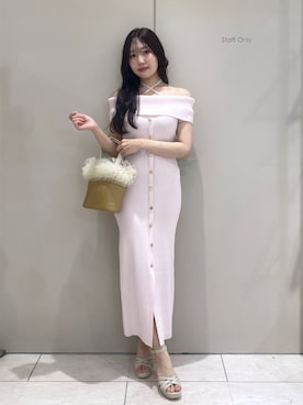 「rienda（リエンダ）のアイテム」を使った、riendaofficialさん（レディース・158cm）の春コーディネート