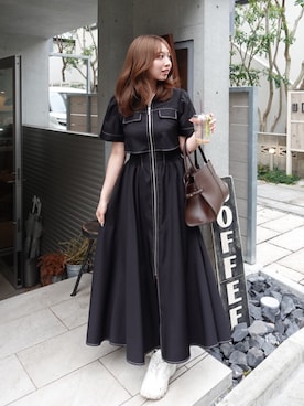 riendaofficialさん(レディース・159cm)の春コーディネート