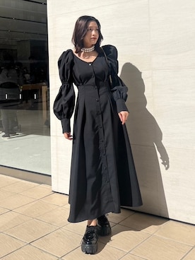 riendaofficialさん（レディース・156cm）の春コーディネート