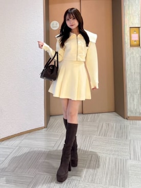 riendaofficialさん（レディース・158cm）の秋コーディネート