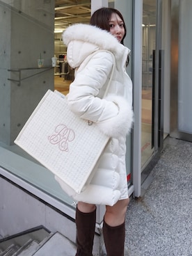 riendaofficialさん（レディース・159cm）の秋コーディネート