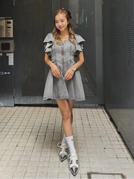 riendaofficialさん(レディース・154cm)の夏コーディネート