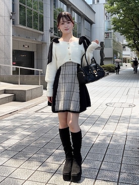 riendaofficialさん(レディース・157cm)の秋コーディネート