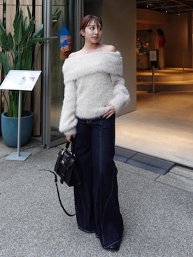 riendaofficialさん（レディース・159cm）の秋コーディネート