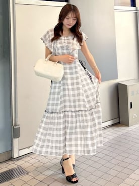 riendaofficialさん(レディース・158cm)の夏コーディネート