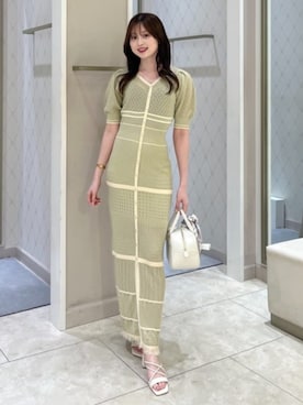 「着やせコーデ」｜riendaofficialさん（レディース・154cm）の夏コーディネート