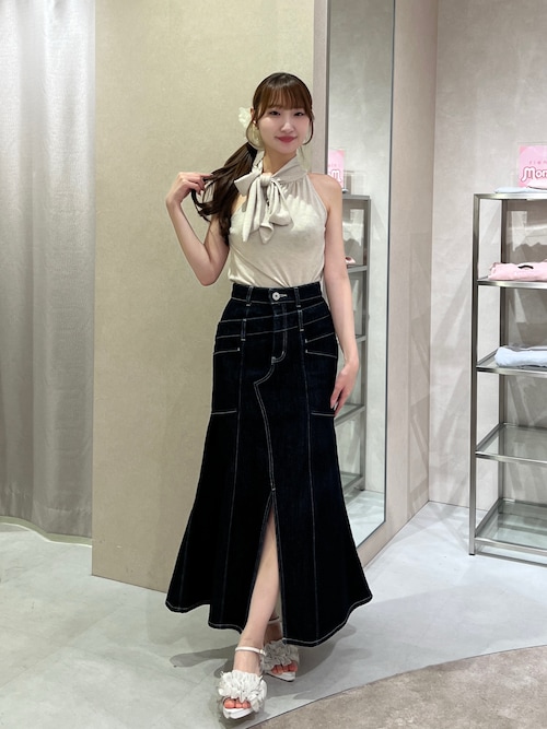 rienda（リエンダ） サンダル フリルミュール 春服 レディース