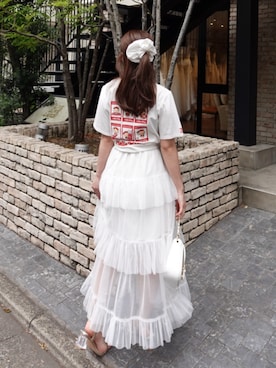 riendaofficialさん(レディース・159cm)の夏コーディネート