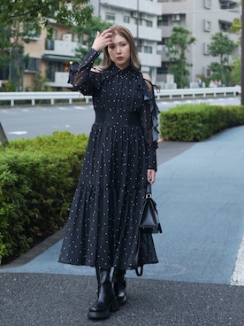 riendaofficialさん（レディース・164cm）の秋コーディネート