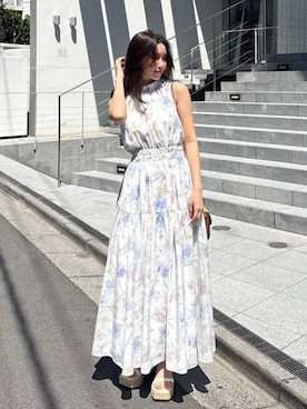 「rienda（リエンダ）のアイテム」を使った、riendaofficialさん（レディース・153cm）の春コーディネート
