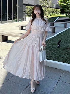 「ロンパース」｜riendaofficialさん（レディース・160cm）の夏コーディネート
