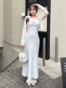 riendaofficialさん（レディース・158cm）の夏コーディネート