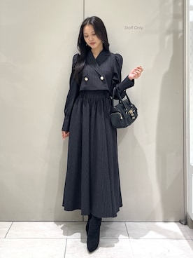 riendaofficialさん(レディース・159cm)の秋コーディネート