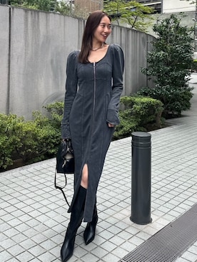 riendaofficialさん(レディース・166cm)の秋コーディネート