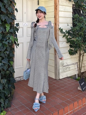 riendaofficialさん(レディース・160cm)の春コーディネート