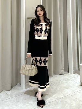 riendaofficialさん（レディース・157cm）の秋コーディネート