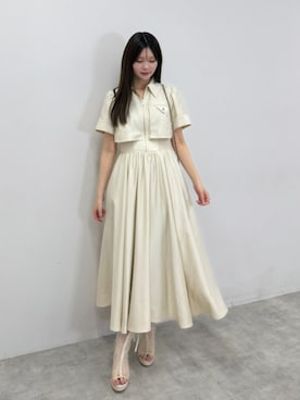riendaofficialさん（レディース・163cm）の春コーディネート