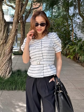 riendaofficialさん（レディース・154cm）の冬コーディネート