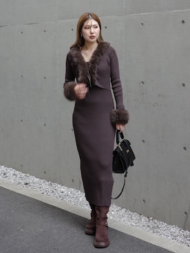 「高身長女子」｜riendaofficialさん（レディース・164cm）の秋コーディネート