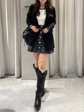 riendaofficialさん（レディース・166cm）の秋コーディネート