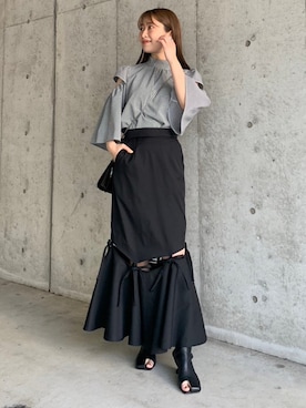 riendaofficialさん(レディース・154cm)の春コーディネート