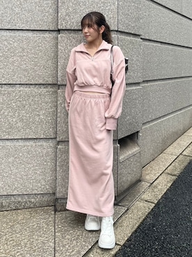 riendaofficialさん（レディース・155cm）の秋コーディネート