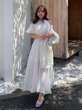 「ロンパース」｜riendaofficialさん（レディース・159cm）の夏コーディネート