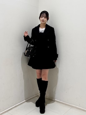 「rienda（リエンダ）のアイテム」を使った、riendaofficialさん（レディース・157cm）の秋コーディネート